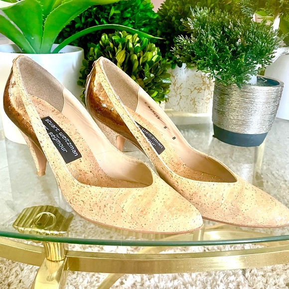 Stuart Weitzman for Mr. Seymour Cork High Heels - Picture 3 of 13